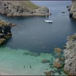Mouillage sauvage à Belle île